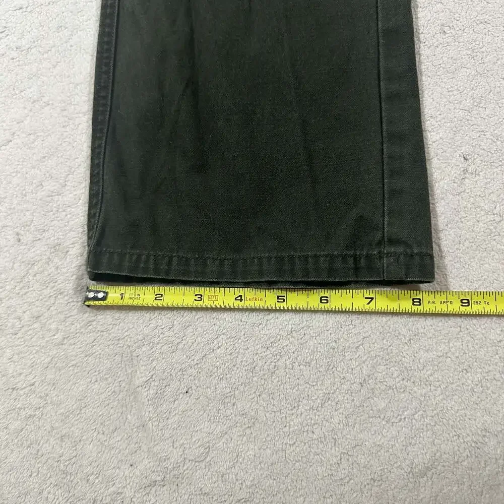 Billabong Men's Size 28 Dark Olive Green Cargo Pants Straight Leg Skate Y2K